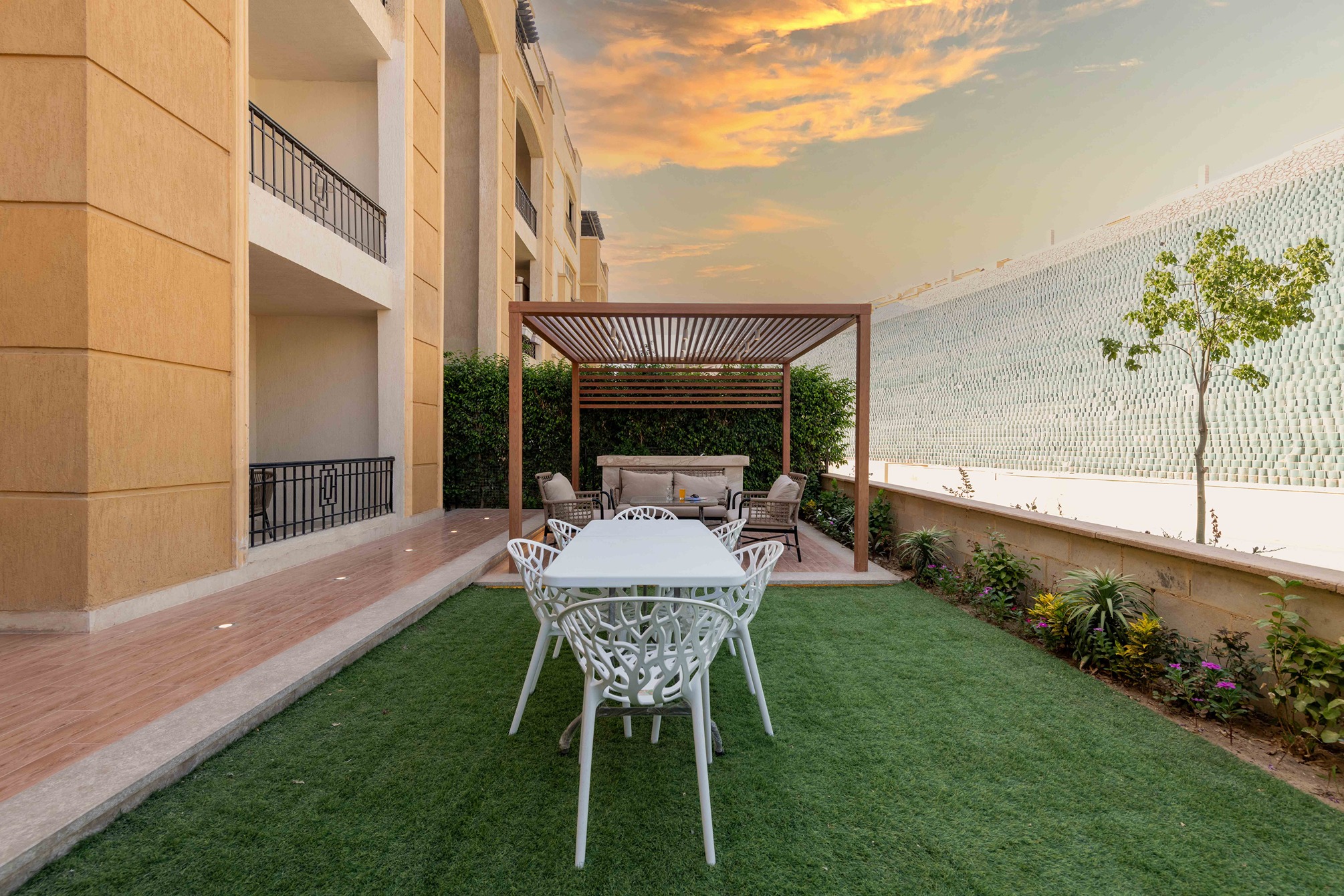 Milena, 3BDR, Stone Residence + Garden by Kennah — Apartment in Stone Res., Saad Zaghloul Axis, Ring Rd., New Cairo, Cairo Governorate, Egypt — photo 22
