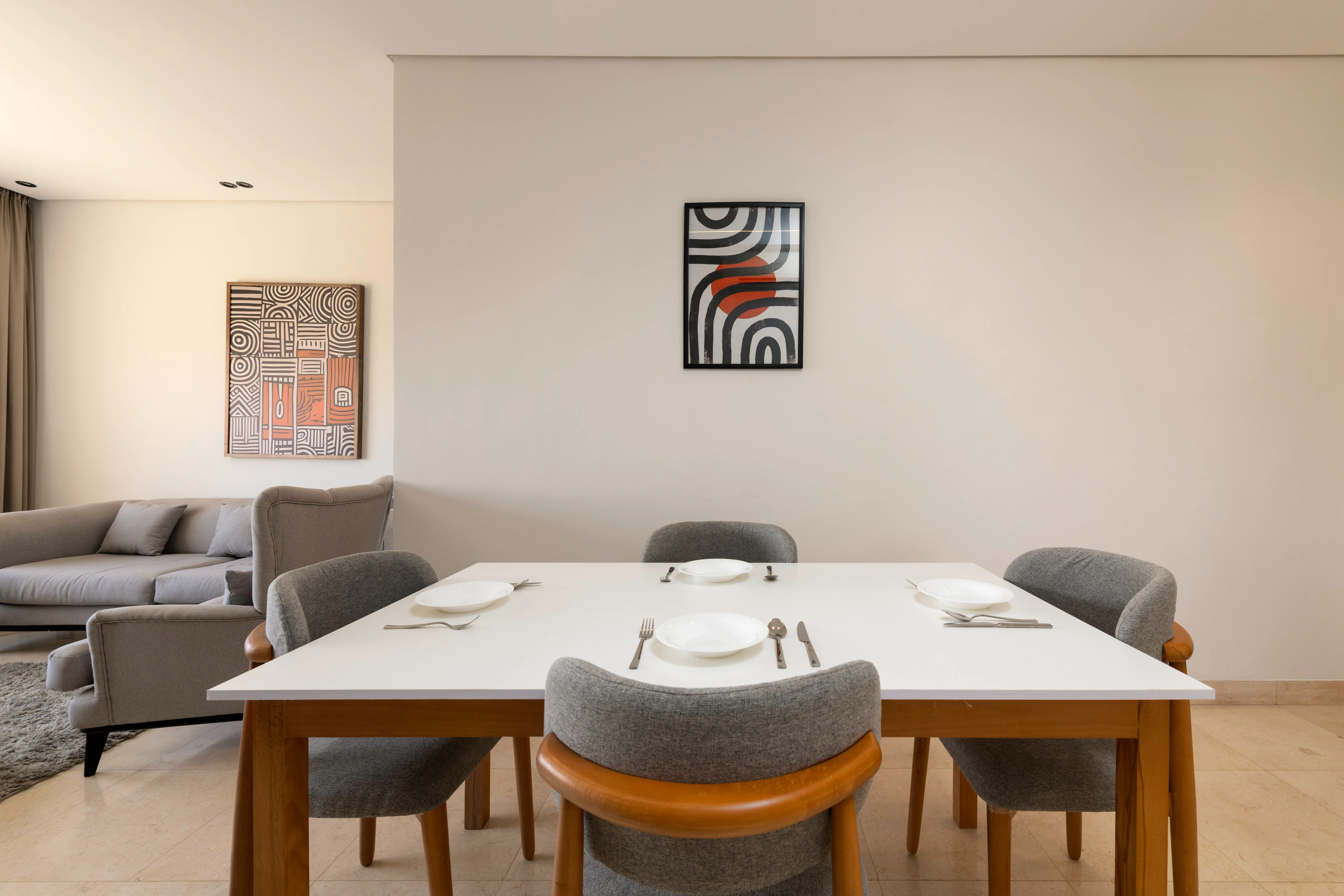 Catalina 1BR The Village Palm | New Cairo By Kennah — Apartment in The Village, AUC Avenue, South Teseen St. Near Point 90 Mall, New Cairo, Egypt — photo 6