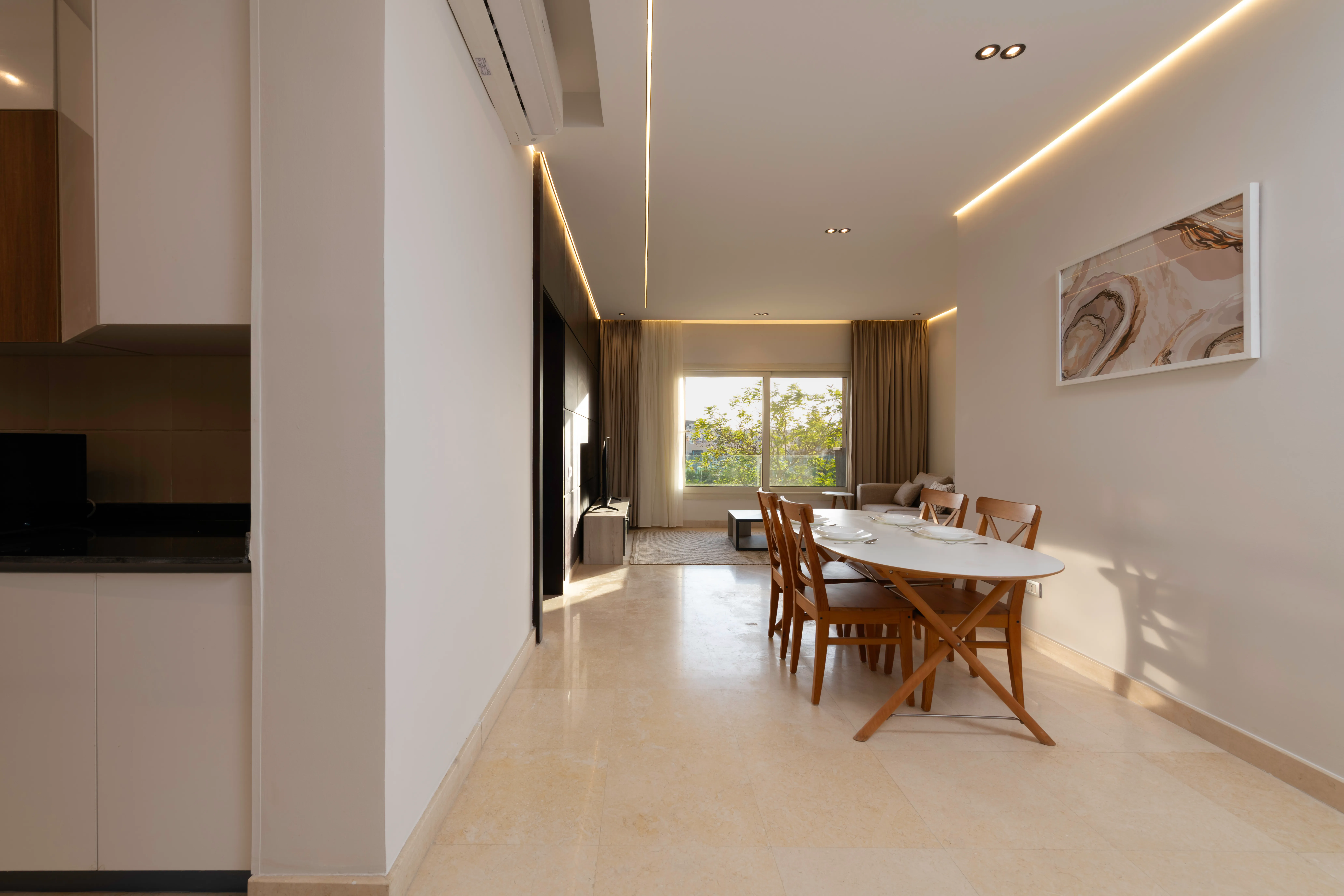Milena 1BR The Village Palm | New Cairo By Kennah — Apartment in The Village, AUC Avenue, South Teseen St., New Cairo, Egypt — photo 7