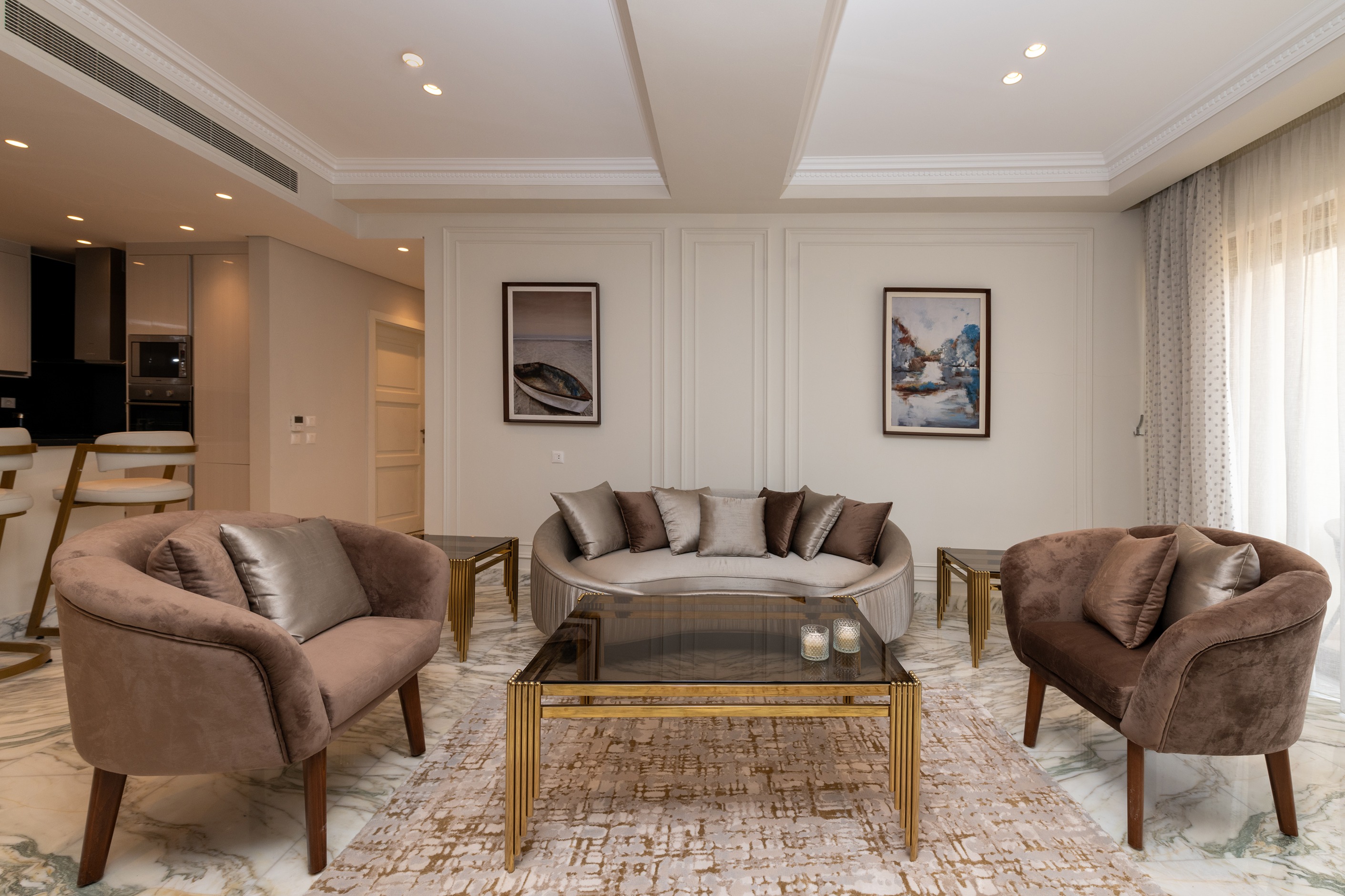 Aurelia, 2BDR, Mirage City New Cairo by Kennah — Apartment in Mirage City, Ring Rd. New Cairo, Cairo Governorate, Egypt — photo 3