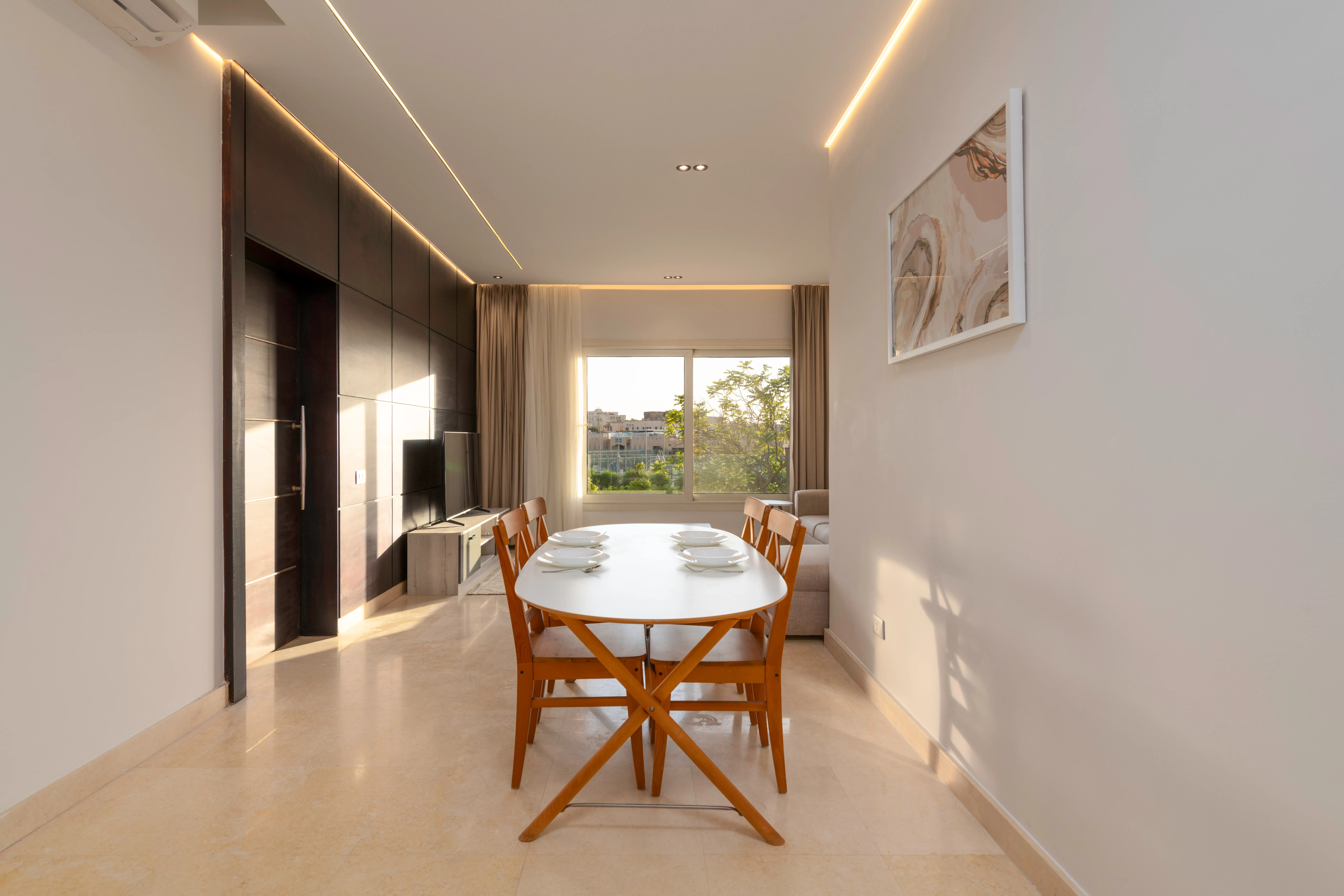 Milena 1BR The Village Palm | New Cairo By Kennah — Apartment in The Village, AUC Avenue, South Teseen St., New Cairo, Egypt — photo 4