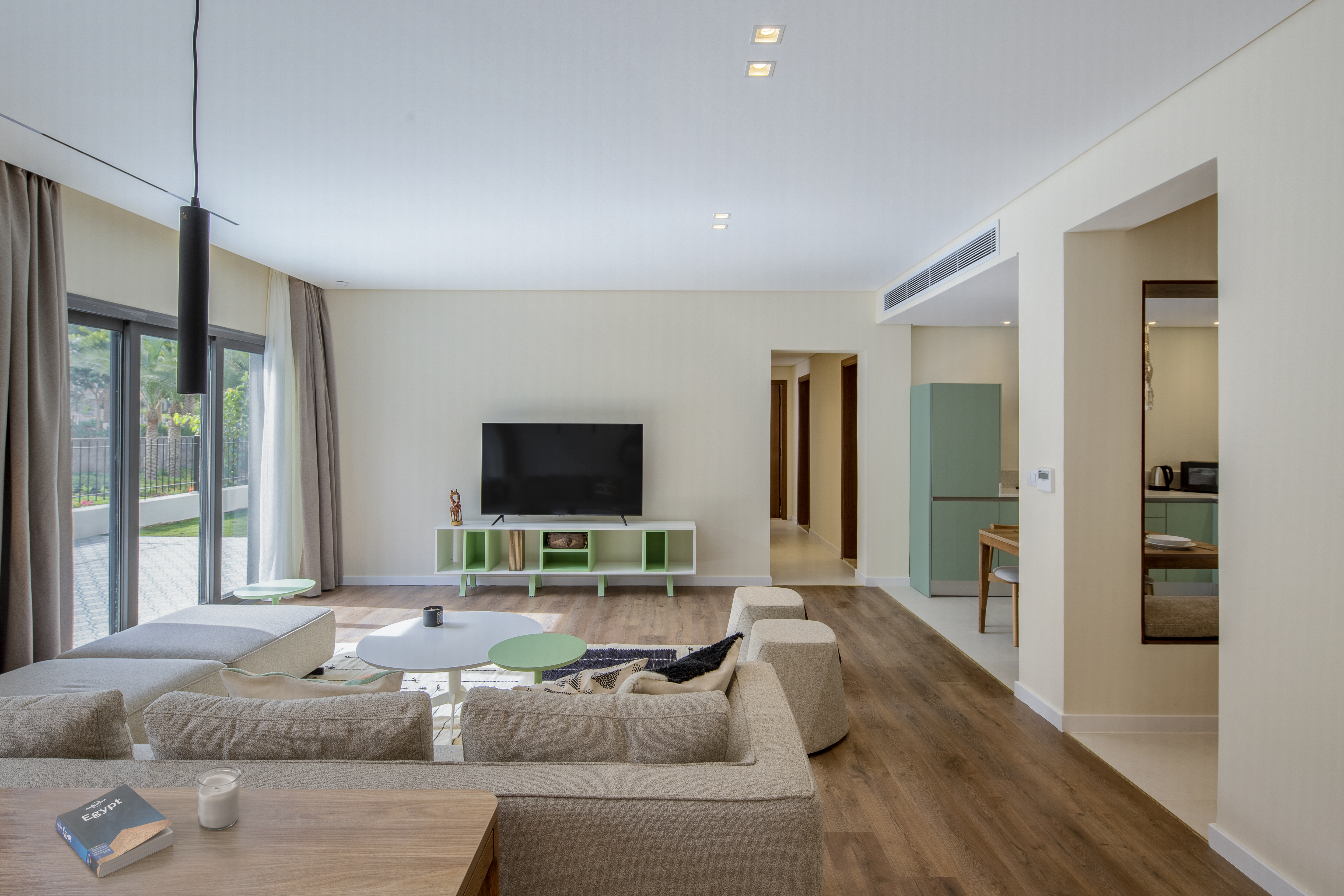 New Cairo 2BR Garden Apartment Near EDNC, CFC Mall — Apartment in First New Cairo Qism, Cairo Governorate, Egypt, Egypt